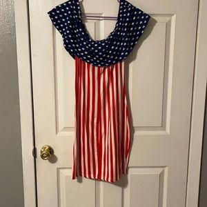 American flag dress